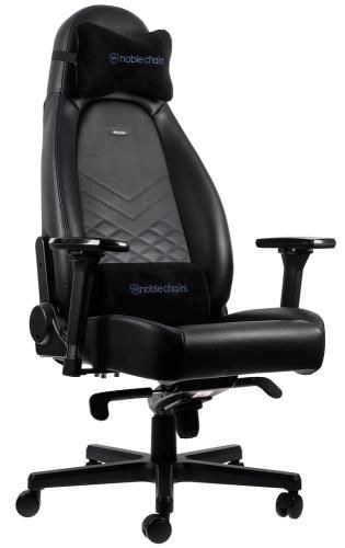 Ігрове крісло Noblechairs ICON, Black/Blue (NBL-ICN-PU-BBL) 8346540 фото