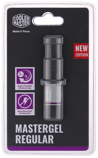 Термопаста Cooler Master New MasterGel Regular, 1.5 мл, шприц (MGX-ZOSG-N15M-R2) 5943990 фото