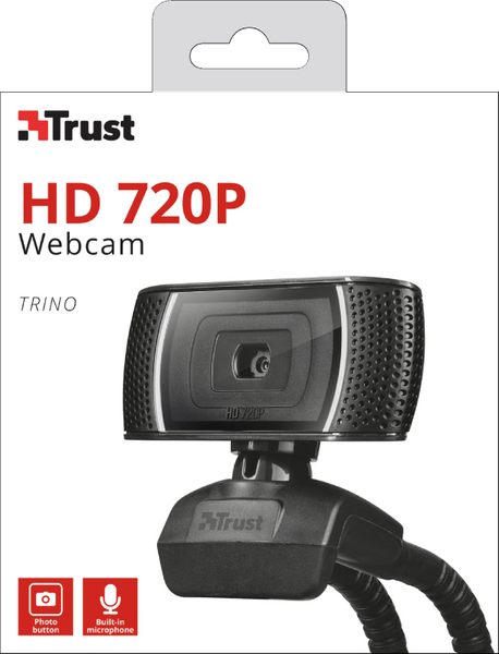 Веб-камера Trust Trino HD Video, Black (18679) 5674200 фото