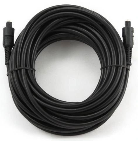 Кабель оптичний звуковий Toslink, JIS F05 (M) - JIS F05 (M), 2 м, Black, Cablexpert (CC-OPT-2M) 6250230 фото