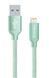 Кабель USB AM - Lightning, 1 м, Mint, ColorWay, 2.1A (CW-CBUL004-MT) 5012340 фото 1