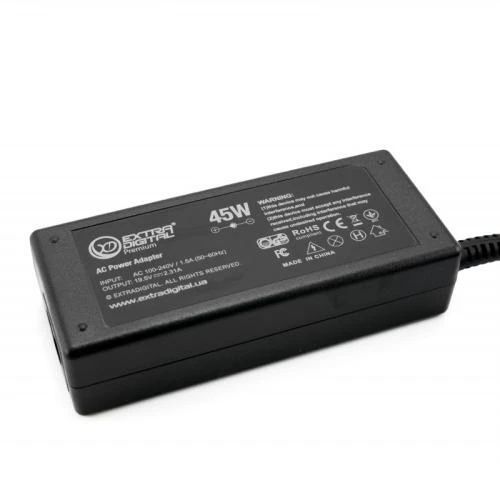 Блок питания Extradigital для ноутбуков HP 19.5V, 2.31A, 45W, 4.5x3.0 (PSH3862) 5577510 фото