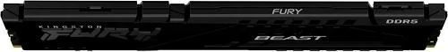 Память 8Gb DDR5, 5200 MHz, Kingston Fury Beast, Black (KF552C40BB-8) 7501410 фото