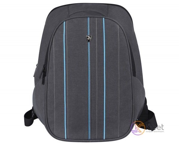 Рюкзак для ноутбука 16' 2E, Gray, нейлон, 340 x 430 x 205 мм (2E-BPN65007DG) 5332950 фото