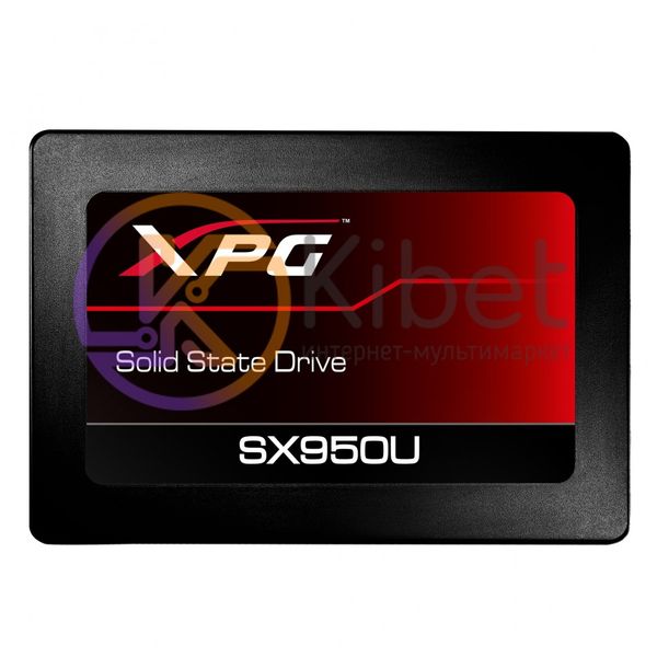 Твердотельный накопитель 960Gb, A-Data XPG SX950U, SATA3, 2.5', TLC 3D, 560 520 5097150 фото