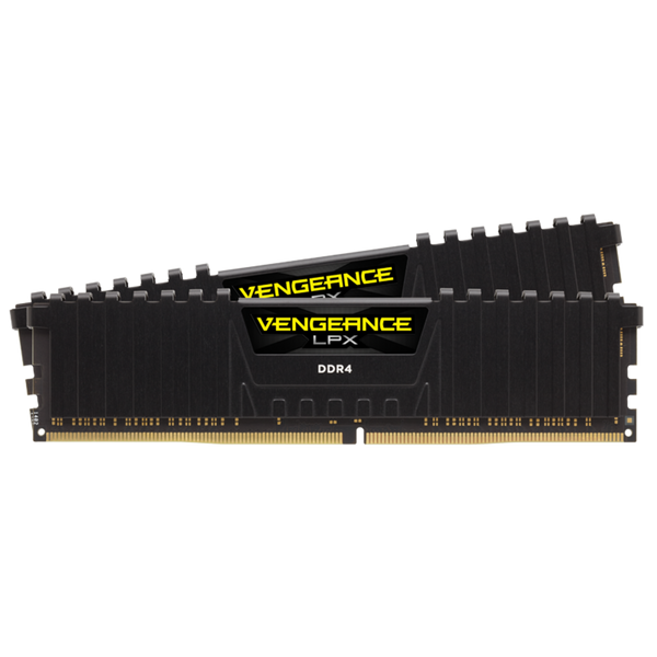 Пам'ять 8Gb x 2 (16Gb Kit) DDR4, 3600 MHz, Corsair Vengeance LPX, Black (CMK16GX4M2D3600C18) 5657160 фото