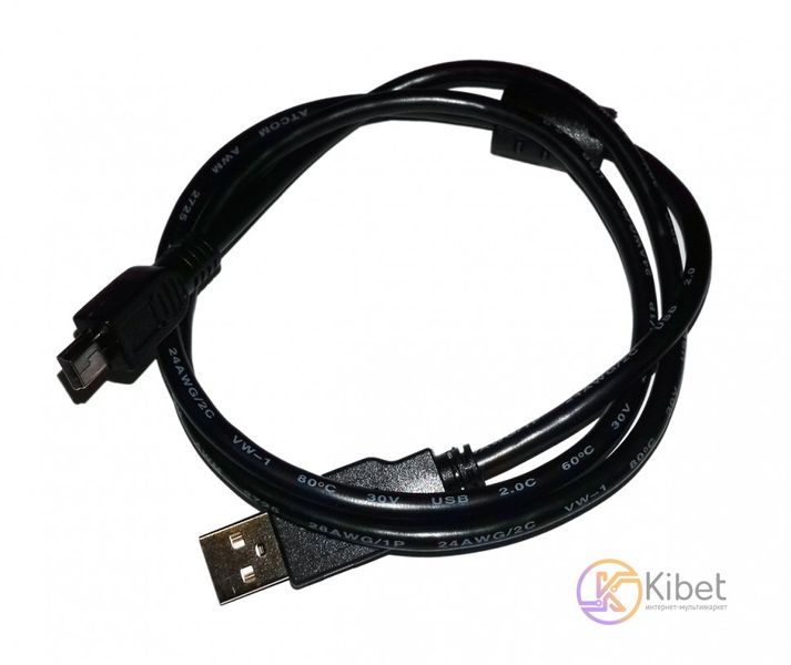 Кабель USB - mini USB 0.8 м Atcom Black 2134830 фото