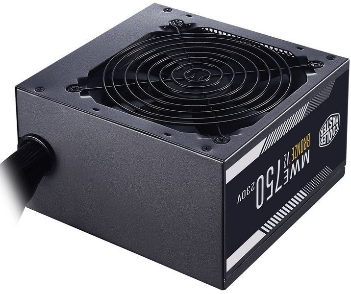 Блок питания 750 Вт, Cooler Master MWE 750 Bronze - V2, Black (MPE-7501-ACABW-BEU) 8515350 фото