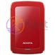 Зовнішній жорсткий диск 1Tb ADATA HV300, Red, 2.5', USB 3.2 (AHV300-1TU31-CRD) 4885770 фото 1