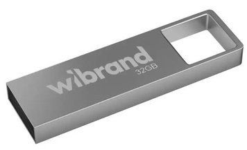 Флеш накопитель USB 32Gb Wibrand Shark, Silver, USB 2.0 (WI2.0/SH32U4S) 8602740 фото