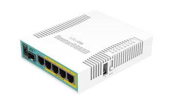 Маршрутизатор MikroTik hEX PoE, White (RB960PGS) 4872300 фото