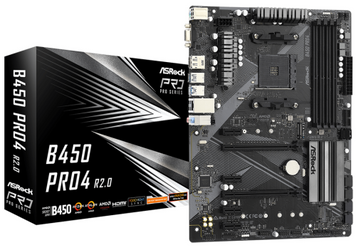 Мат.плата AM4 (B450) AsRock B450 Pro4 R2.0 6648000 фото