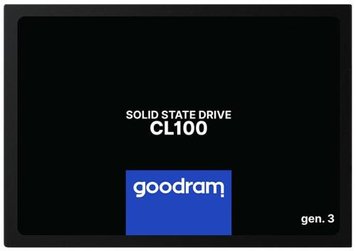 Твердотільний накопичувач SSD 960Gb, Goodram CL100 (Gen.3), SATA3, 2.5" (SSDPR-CL100-960-G3) 6116160 фото