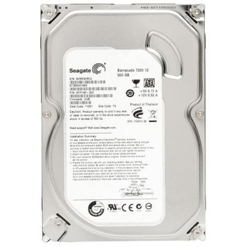 Жорсткий диск 3.5" 500Gb Seagate Barracuda 7200.12, SATA2, 16Mb, 7200 rpm (ST3500413AS) 5617680 фото