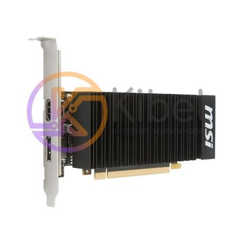 Видеокарта GeForce GT1030 OC, MSI, 2Gb DDR5, 64-bit, HDMI DP, 1518 6008MHz, Low 4415460 фото