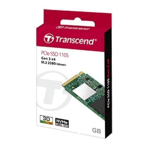 Твердотільний накопичувач SSD 256Gb, Transcend 110S, PCI-E 3.0 x4, M.2 (TS256GMTE110S) 5402010 фото