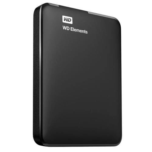 Зовнішній жорсткий диск 1Tb Western Digital Elements Portable, Black (WDBUZG0010BBK-WESN) 5090400 фото