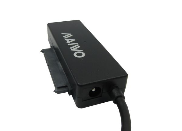 Адаптер Maiwo K104A USB 3.0 - SATA III, з блоком живлення 12В/2А (K10435A) 5633250 фото