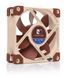 Вентилятор 80 мм, Noctua NF-A8 80x80x25мм SSO Bearing 450-2200 об/мин 13.8-17.7дБ 4pin PWM бежевый 7519320 фото 2