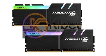 Модуль памяти 16Gb x 2 (32Gb Kit) DDR4, 3600 MHz, G.Skill Trident Z RGB, Black, 5586870 фото