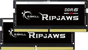 Память SO-DIMM, DDR5, 48Gb x 2 (96Gb Kit), 5600 MHz, G.Skill Ripjaws, 1.1V (F5-5600S4645A48GX2-RS) 8626740 фото