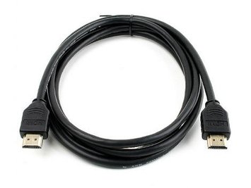 Кабель HDMI - HDMI 1 м Atcom Black, V2.0, позолочені конектори (24941) 3674880 фото