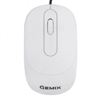 Мышь Gemix GM145, White, USB (GM145WH) 6513450 фото