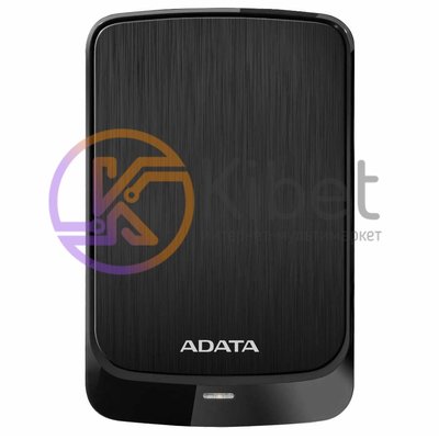 Внешний жесткий диск 1Tb ADATA HV320, Black, 2.5', USB 3.2 (AHV320-1TU31-CBK) 5038230 фото