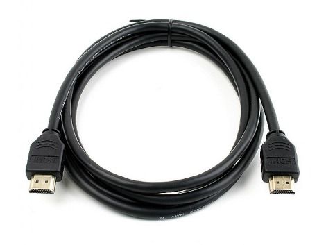 Кабель HDMI - HDMI 1 м Atcom Black, V2.0, позолоченные коннекторы (24941) 3674880 фото