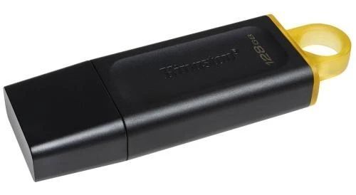 Флеш накопитель USB 128Gb Kingston DataTraveler Exodia, Black/Yellow, USB 3.2 Gen 1 (DTX/128GB) 6397020 фото