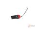 Card Reader внешний Black Red, Polybag microSD USB 2.0 ОЕМ 4208100 фото 3
