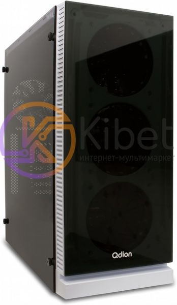 Корпус FSP Qdion QD-805W Black-White, без БП, ATX Micro ATX Mini ITX, 2 x 3. 5286150 фото