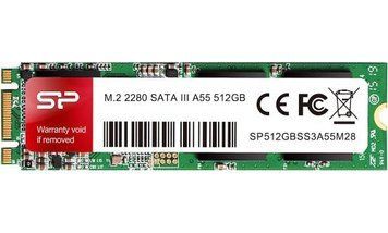Твердотельный накопитель SSD 512Gb, Silicon Power A55, SATA3, M.2 (SP512GBSS3A55M28) 8124210 фото