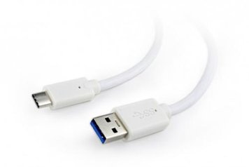 Кабель USB - USB Type-C 1 м Cablexpert, преміум, 2.4А (CCP-USB3-AMCM-1M) 5047800 фото