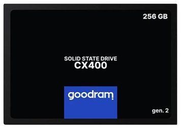 Твердотельный накопитель SSD 256Gb, Goodram CX400 (Gen.2), SATA3, 2.5" (SSDPR-CX400-256-G2) 6327120 фото