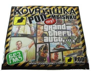 Килимок Pod Mishkou "GTA 5", 240 x 190 x 1.4 мм 3705360 фото
