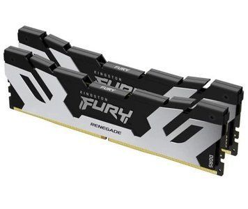Память 48Gb x 2 (96Gb Kit) DDR5, 6000 MHz, Kingston Fury Renegade, Black/Silver (KF560C32RSK2-96) 8274300 фото