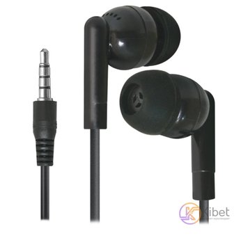 Навушники Defender Basic 617, Black, 3.5 мм, вакуумні, 95 дБ, 32 Ом, 1.1 м (63617) 4219350 фото