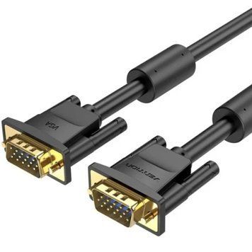 Кабель VGA (M) - VGA (M), 25 м, Black, Vention (DAEBS) 9822840 фото