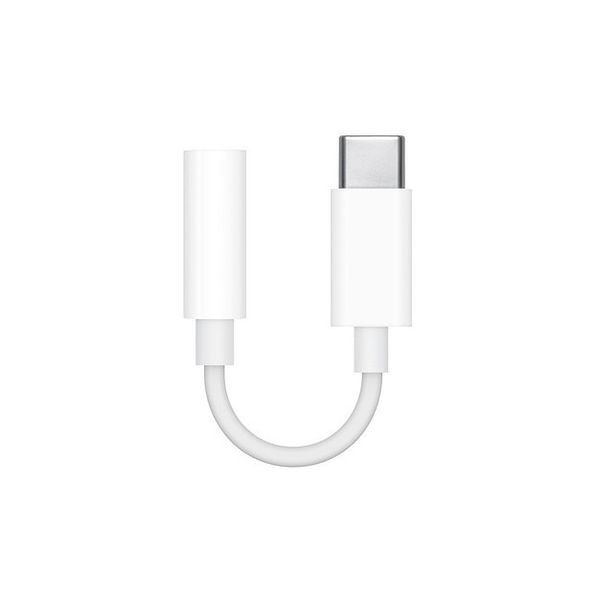 Кабель USB Type-C - Mini jack 3.5 мм 0.2 м Apple White (MU7E2ZM/A) 6063870 фото