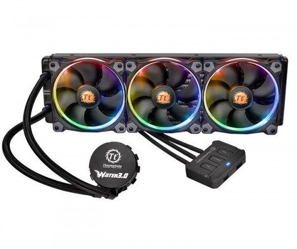 Система жидкостного охлаждения Thermaltake Water 3.0 Riing RGB 360 (CL-W108-PL12SW-A) 5463360 фото