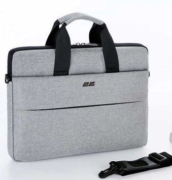 Сумка для ноутбука 14" 2E Slim Keeper Plus, Grey (2E-CBT2394GR) 9762450 фото