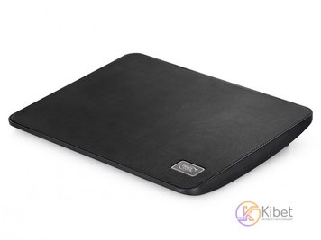 Підставка для ноутбука до 15.6' DeepCool Wind Pal Mini, Black, 14 см вентилятор (21.6 dB, 1000 rpm), алюмінієва сітка, 340х250х25 мм, 575 г 3513870 фото