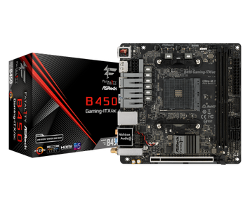 Мат.плата AM4 (B450) AsRock Fatal1ty B450 Gaming-ITX/ac 5279970 фото