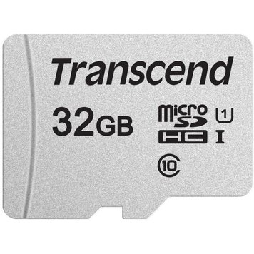 Карта памяти microSDHC, 32Gb, Transcend 300S, без адаптера (TS32GUSD300S) 5504280 фото