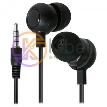 Навушники Defender Basic 618, Black, 3.5 мм, вакуумні, 95 дБ, 32 Ом, 1.1 м (63618) 4990740 фото