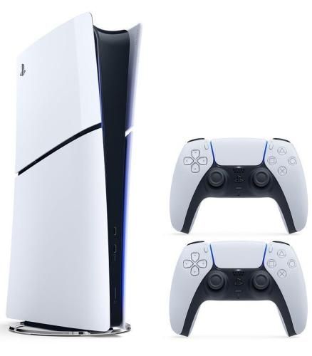 Игровая приставка Sony PlayStation 5 Slim Digital Edition, White + дополнительный джойстик DualSense 8757690 фото