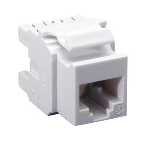 Модуль Keystone RJ45, UTP, Cat.5e, White, Molex (KSJ-00032-02) 7892250 фото