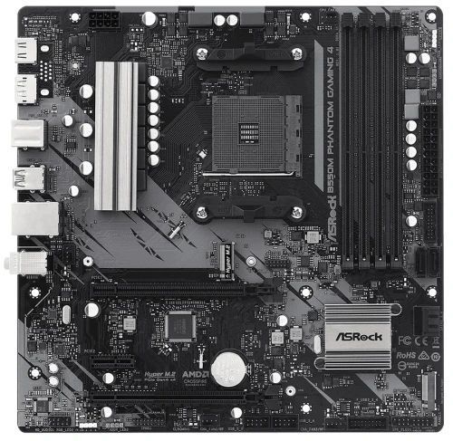 Мат.плата AM4 (B550) ASRock B550M Phantom Gaming 4 6388170 фото