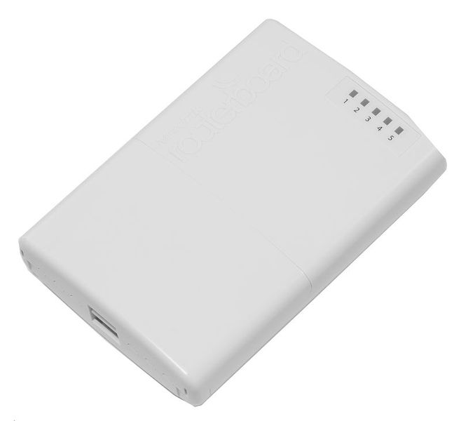 Маршрутизатор MikroTik PowerBox, White (RB750P-PBr2) 5338140 фото